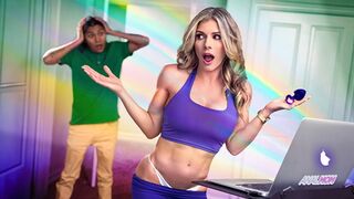 Cory Chase nagyméretű popsikáját a nevelő tinédzser káró megrépázza