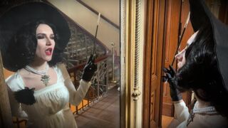 Lady dimitrescu vad cidázása és szeretkezése - resident evil village cosplay halloween 2023